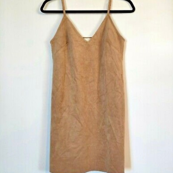 Aritzia Vivienne Suede Dress - Picture 3 of 6